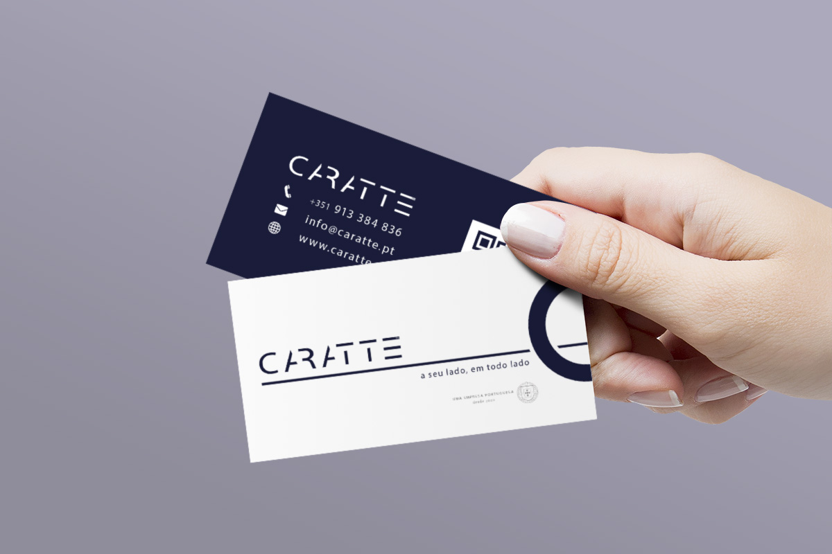 Cartão de visite Caratte - Atto Creative Solutions